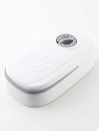 2-in-1 Gravity Food Feeder & Water Dispenser